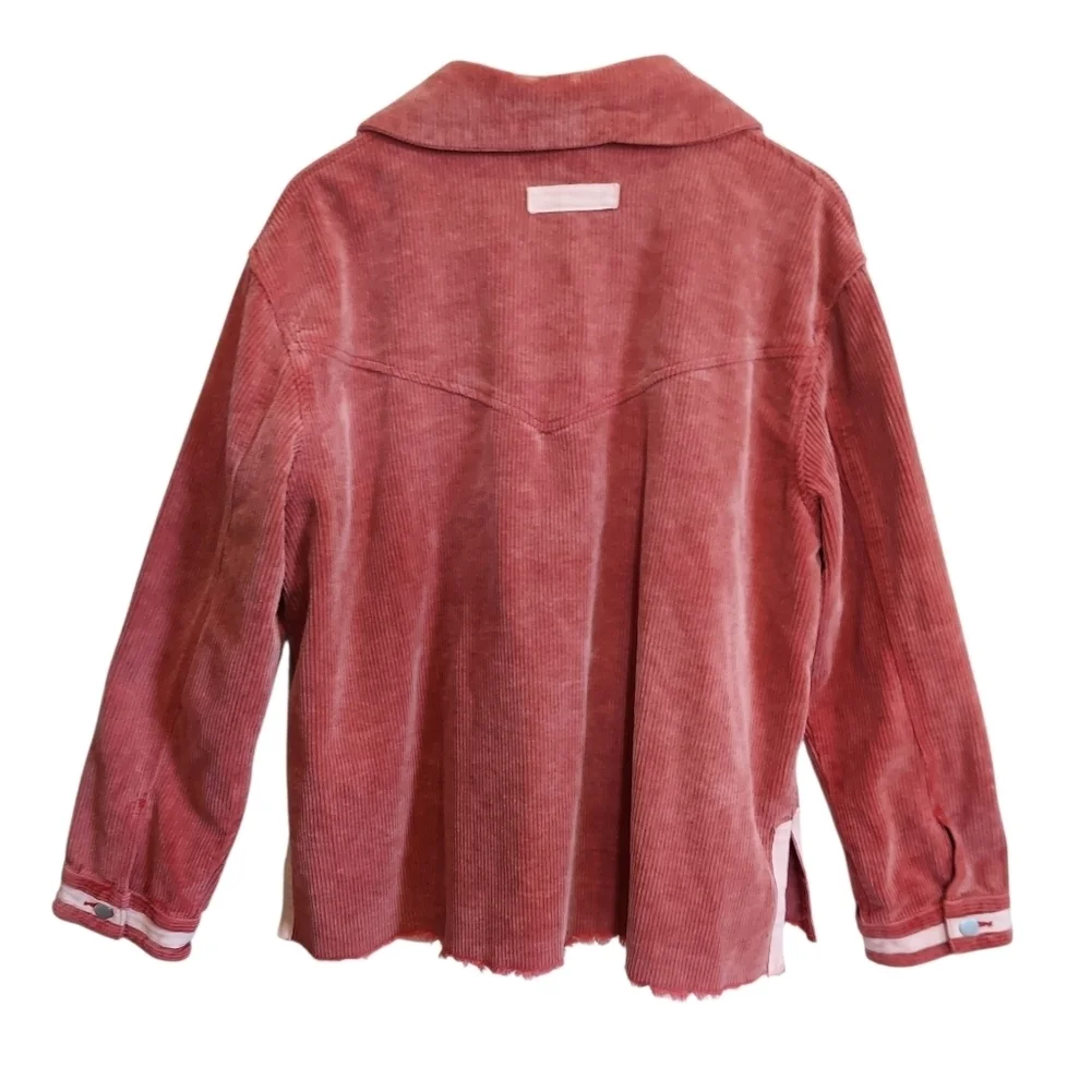 POL Cozy Corduroy Jacket with Pockets